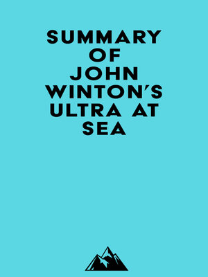 cover image of Summary of John Winton's Ultra at Sea